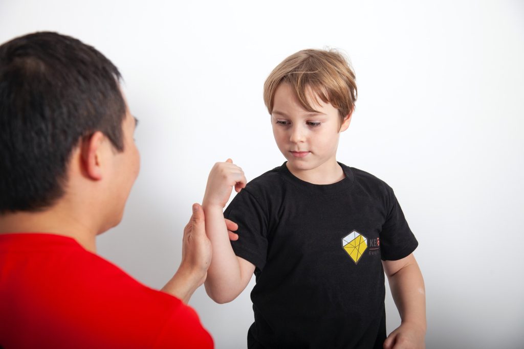 Wing Chun class for children at KEI Kung Fu